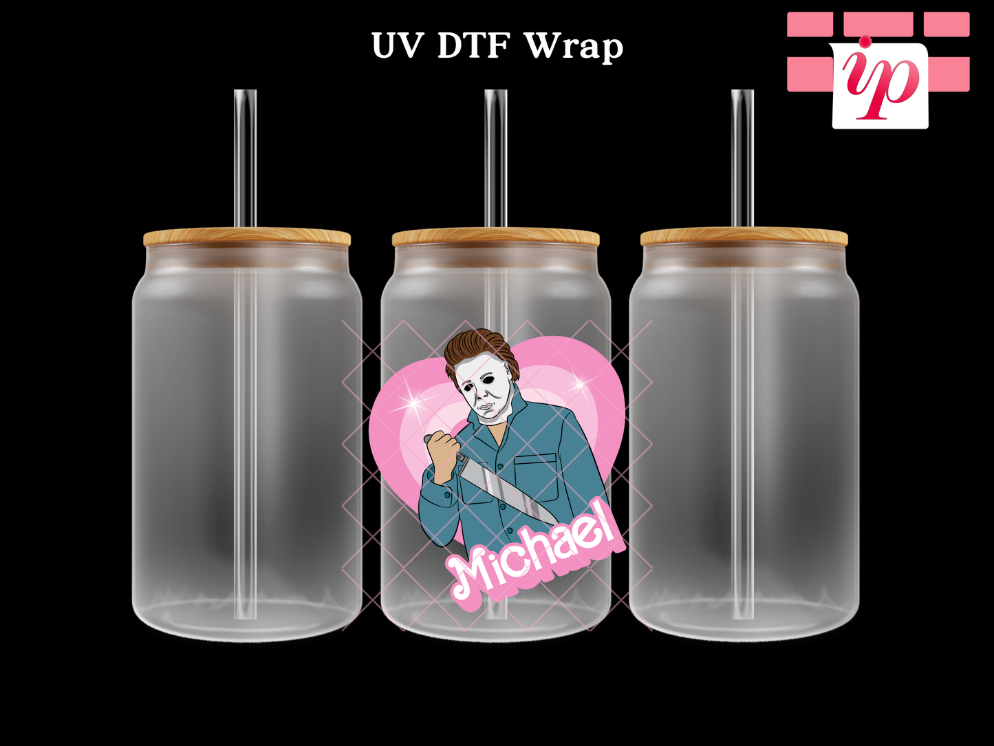 Barbie Box Michael UV DTF Decal