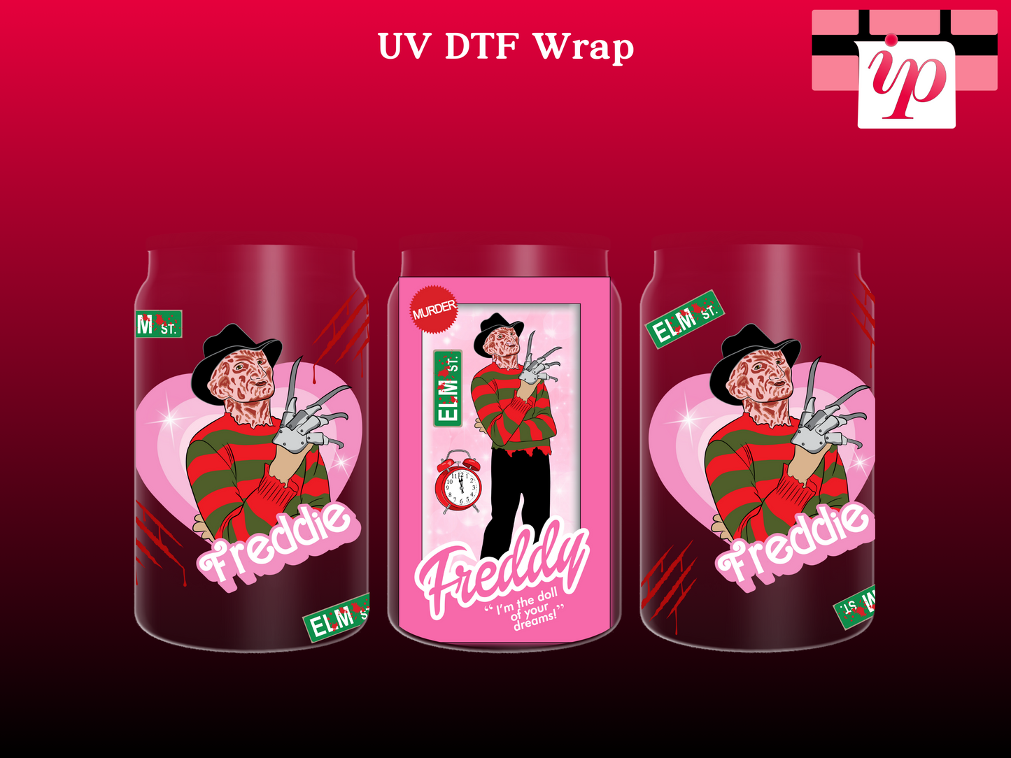 Barbie Freddy UV DTF Wrap