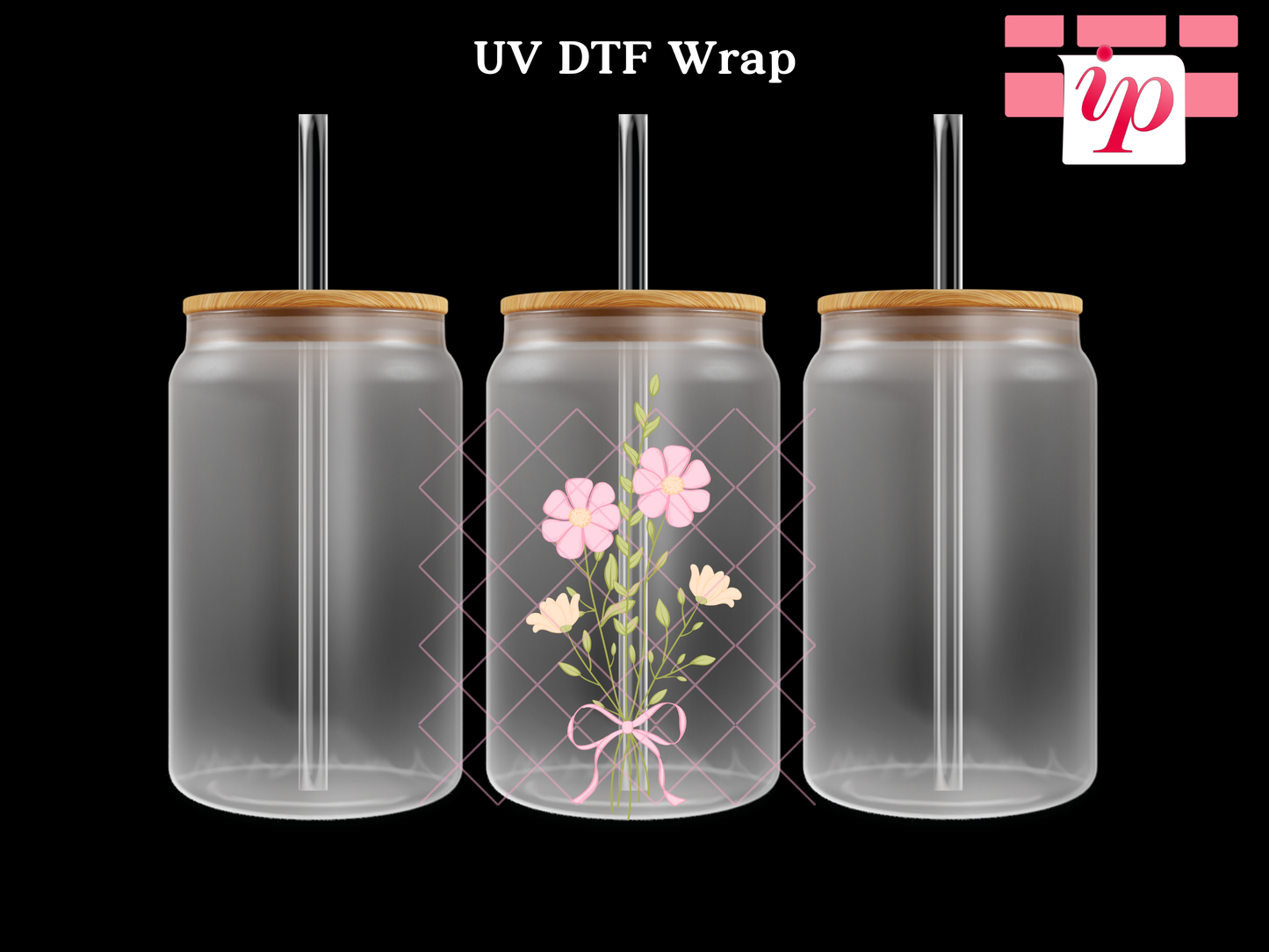 Coquette Bouquet UV DTF Decal