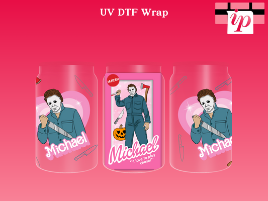 Barbie - Michael UV DTF Cup Wrap