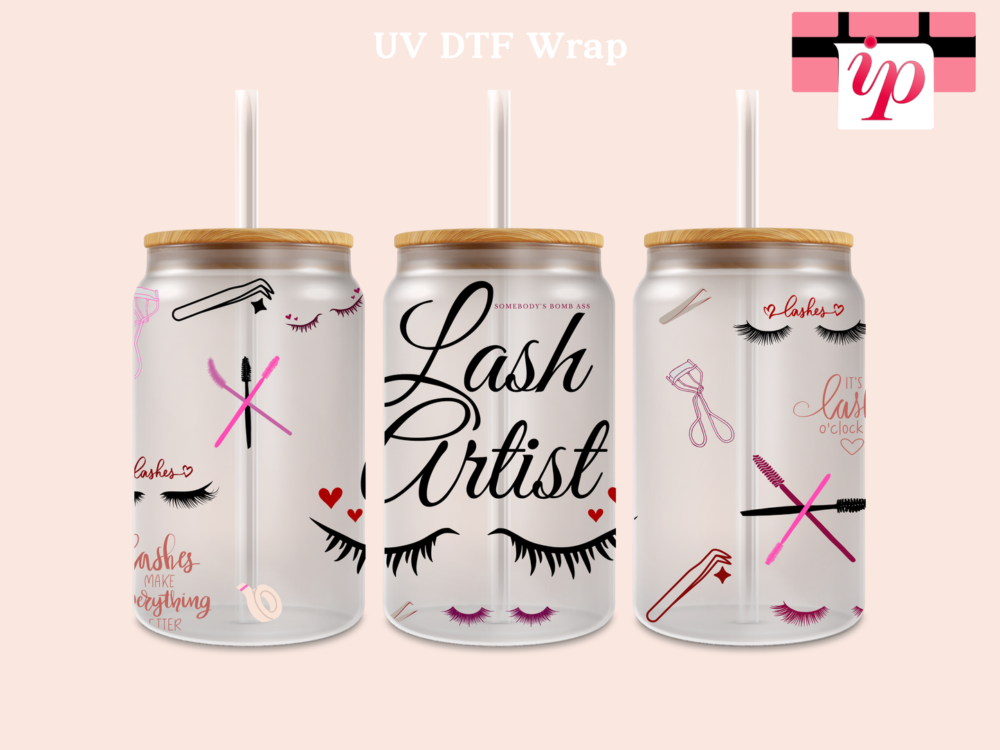 Lash Artist v1 UV DTF Wrap