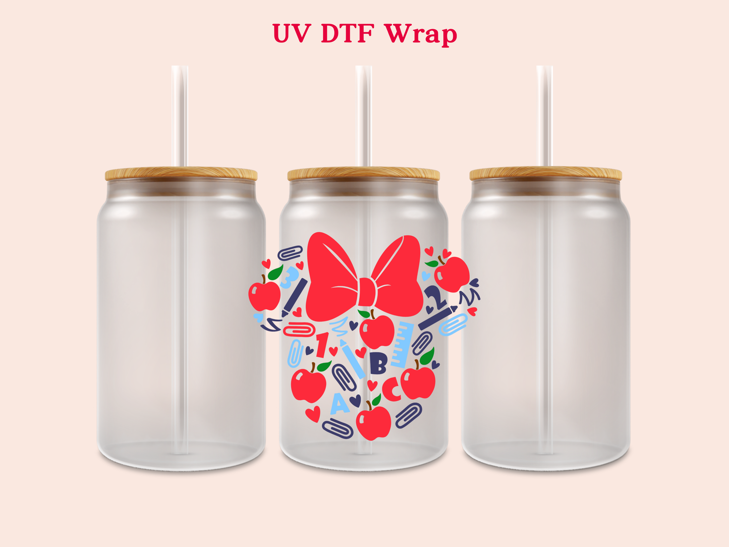 School Teacher Mystery Bundle UV DTF Wrap Bundle