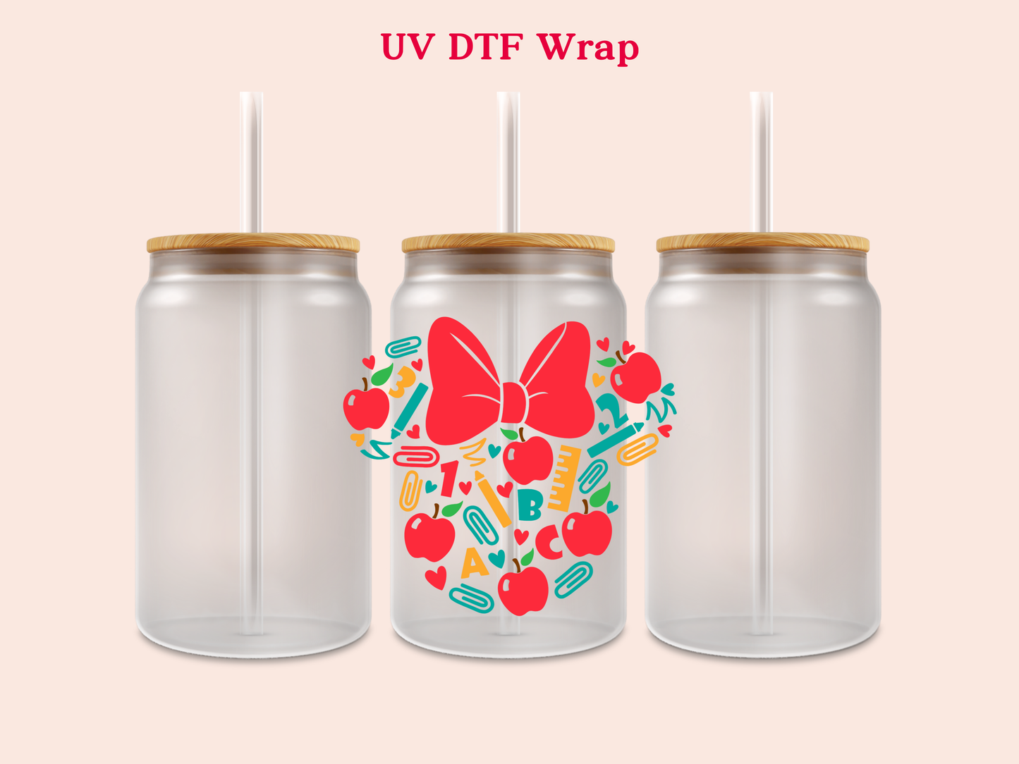 School Teacher Mystery Bundle UV DTF Wrap Bundle