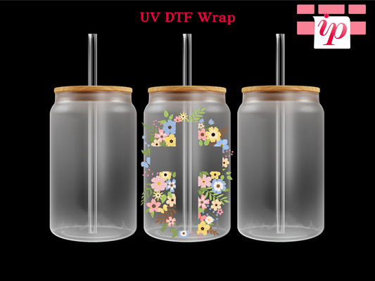 Spring Cross UV DTF Decal