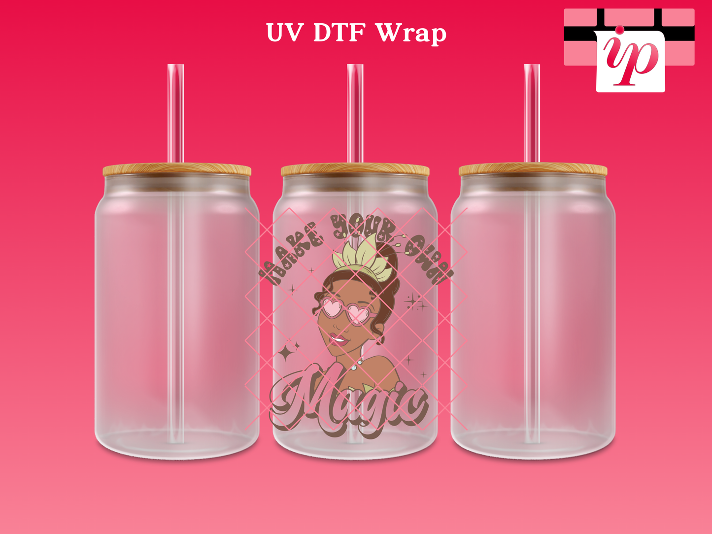 Princess UV DTF Decal