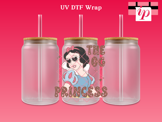 Princess UV DTF Decal