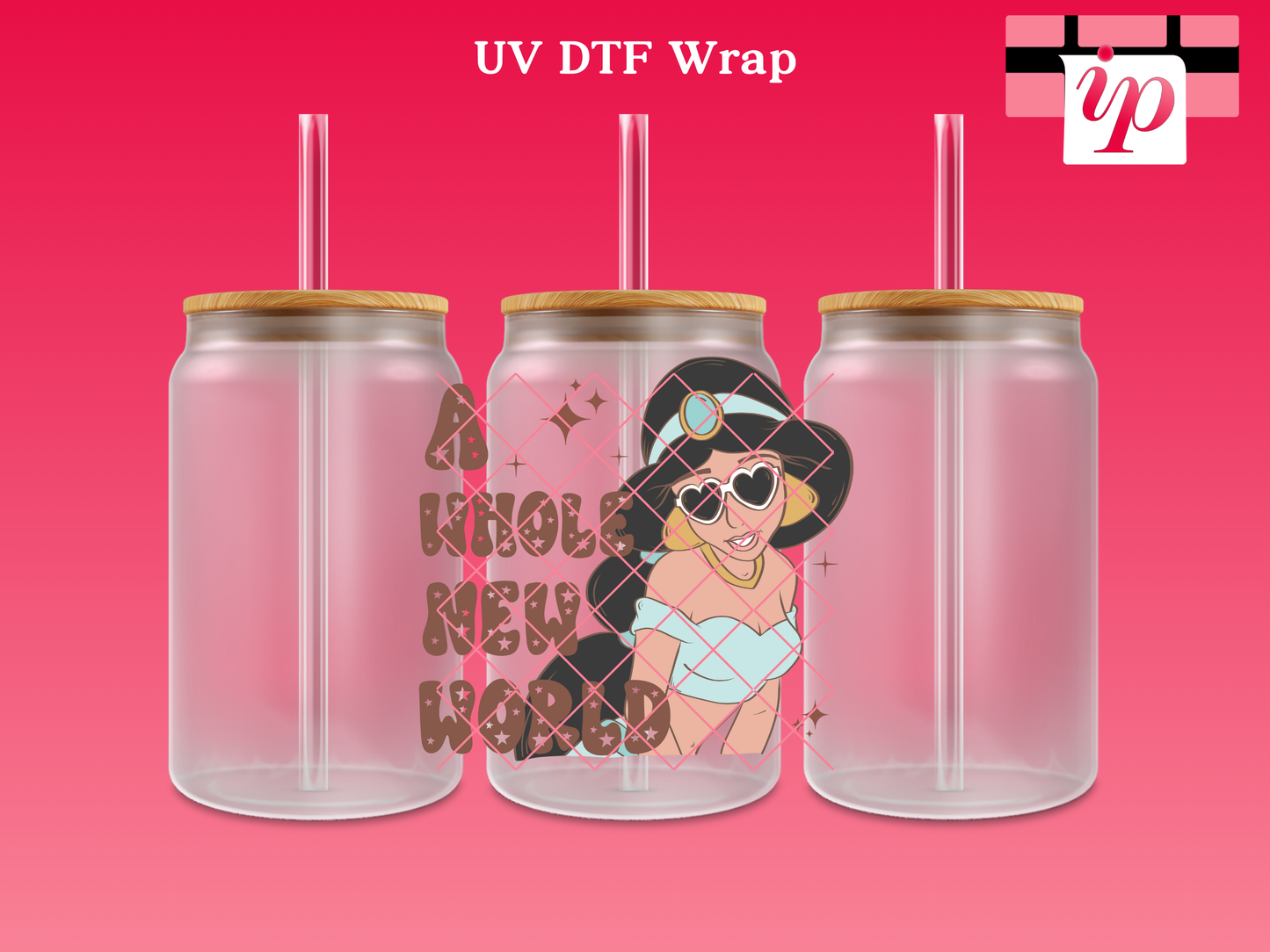 Princess UV DTF Decal