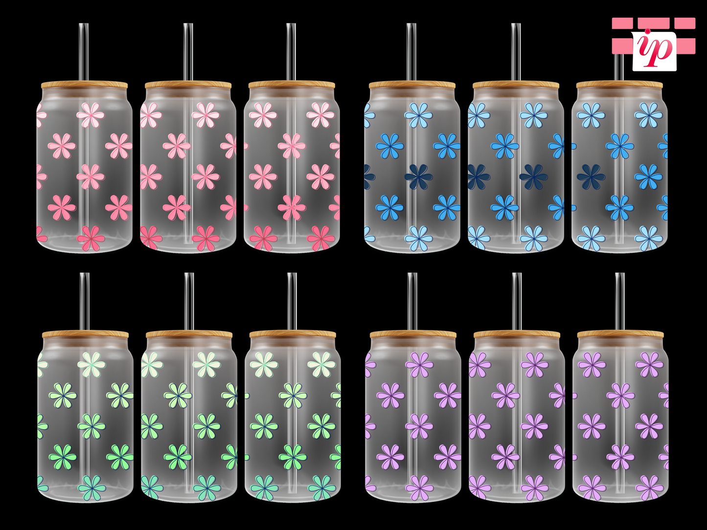 Flower Mystery Bundle UV DTF Wrap Bundle