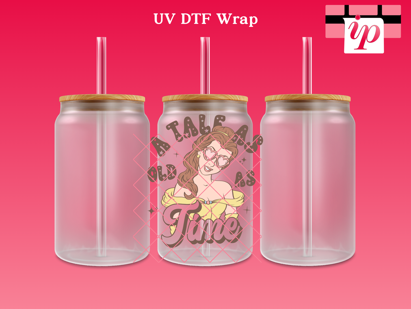 Princess UV DTF Decal