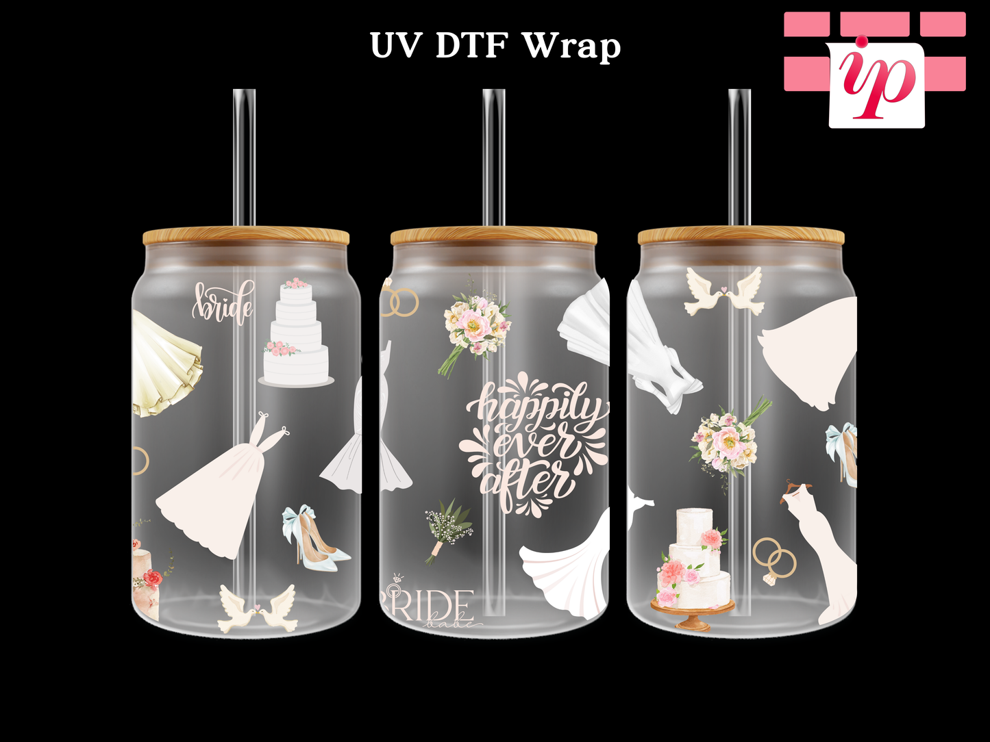 Happily Ever After UV DTF Wrap