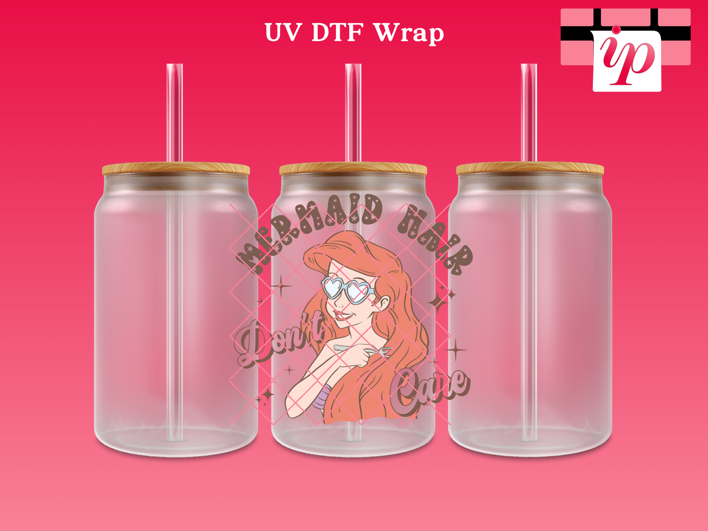 Princess UV DTF Decal