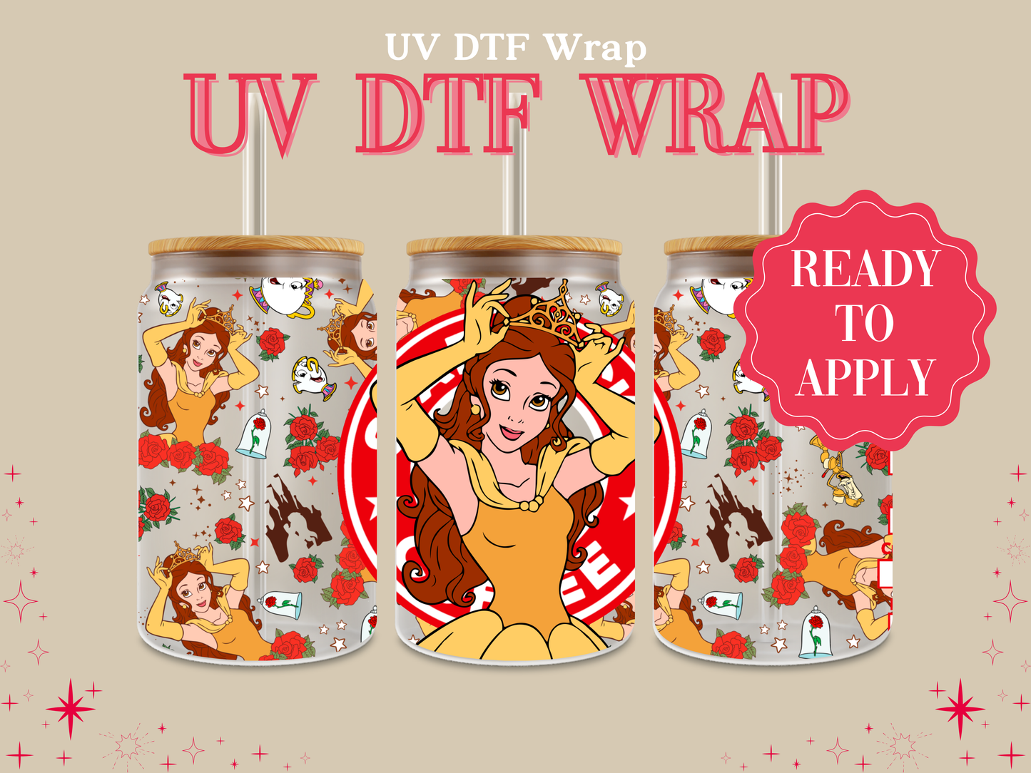 SB Characters UV DTF Wrap