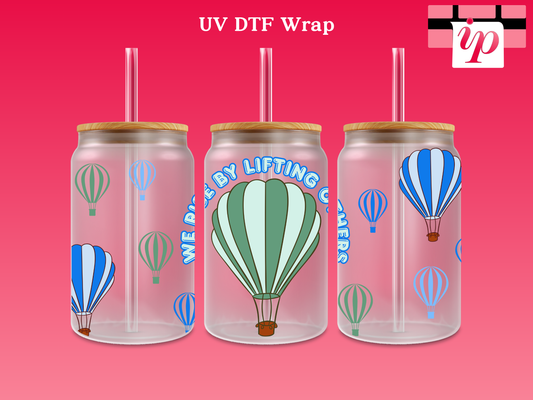 He is with you UV DTF Wrap