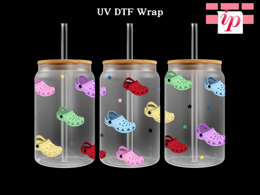 Crocs UV DTF Wrap