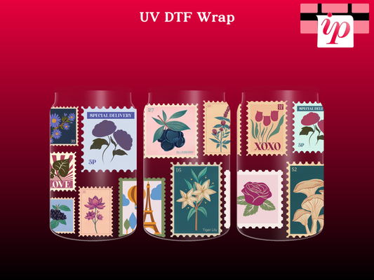 Nature Stamps UV DTF Wrap