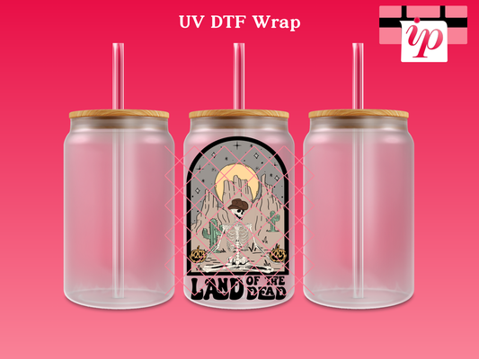 Land of the Dead UV DTF Decal