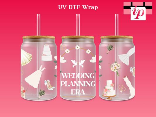 Wedding Planning Era UV DTF Wrap