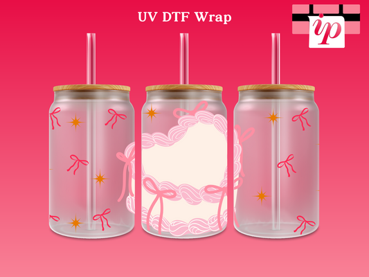 Blank Cake Coquette UV DTF Wrap