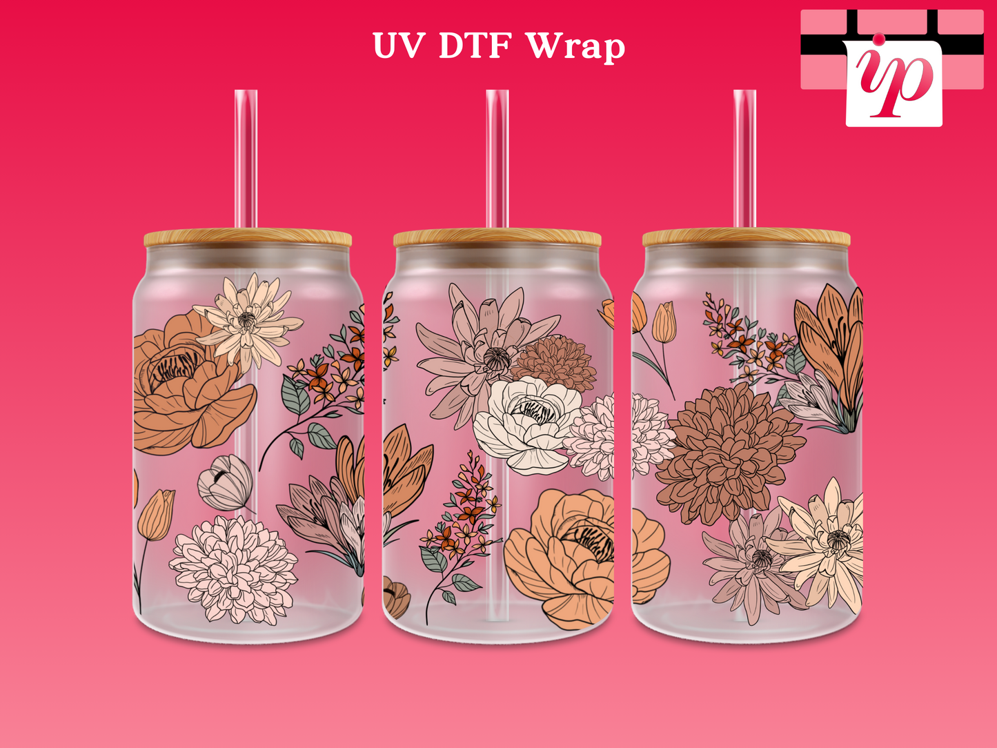 Flower Mystery Bundle UV DTF Wrap Bundle