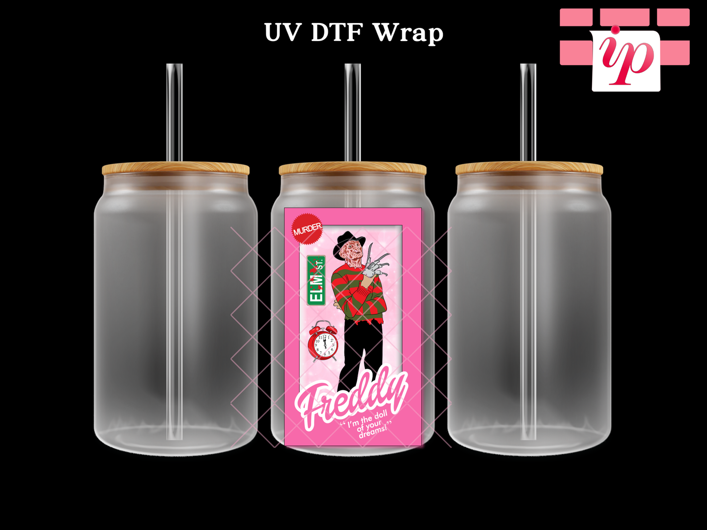 Barbie Box Freddy UV DTF Decal