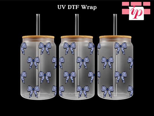 Talavera Bows UV DTF Wrap