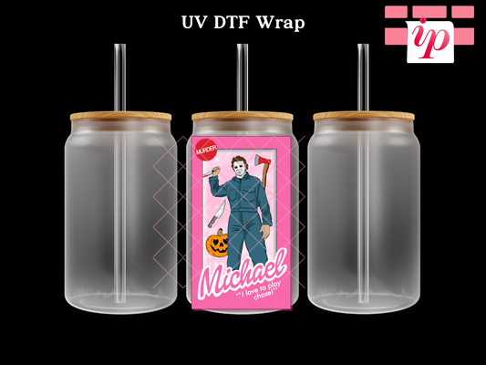 Barbie Box Michael UV DTF Decal