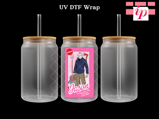 Barbie Box Jason UV DTF Decal