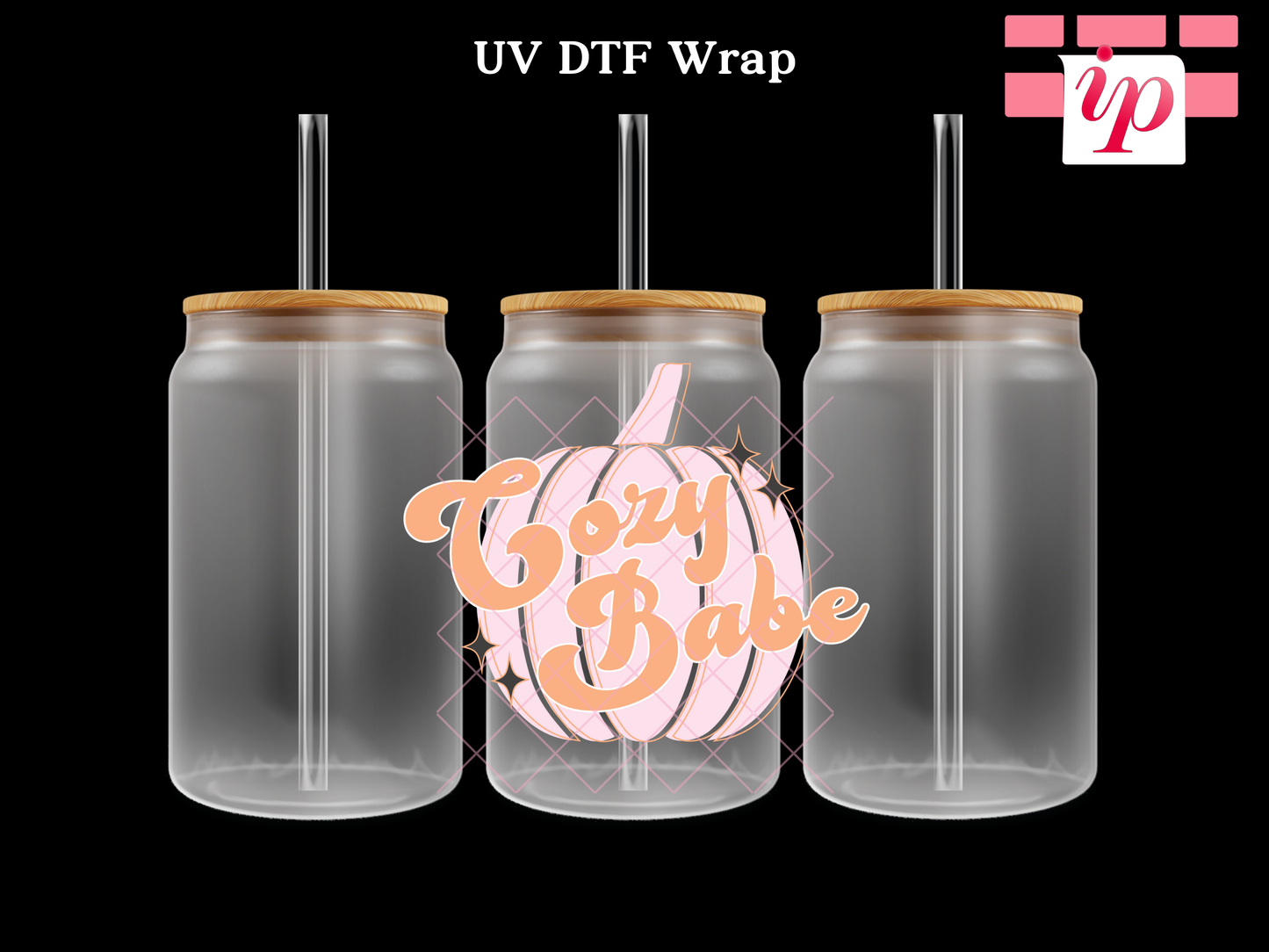 Cozy Babe UV DTF Decal