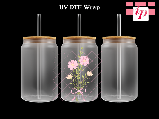 Coquette Bouquet UV DTF Decal