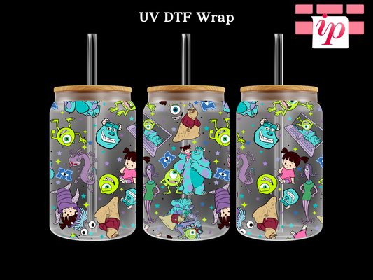 M-inc Char UV DTF Wrap