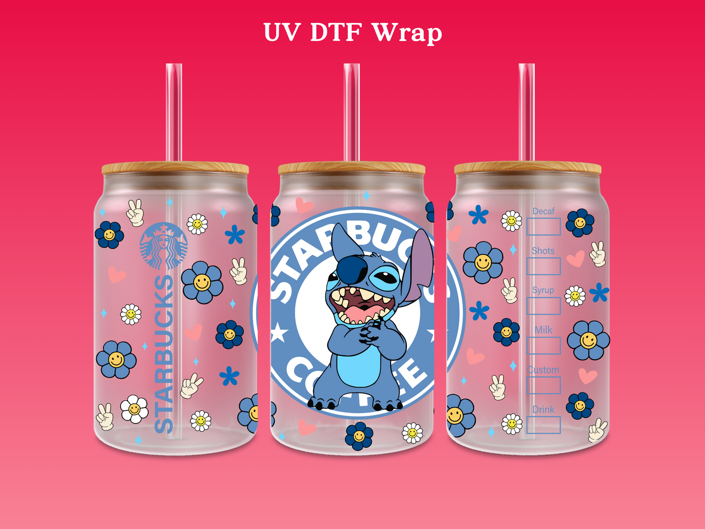 SB Characters UV DTF Wrap