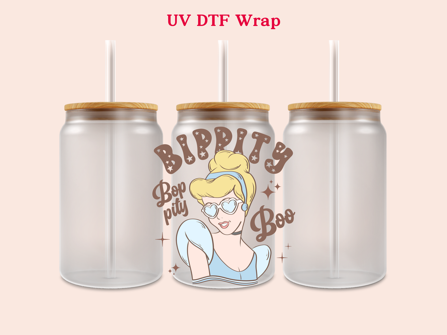 Princess UV DTF Decal