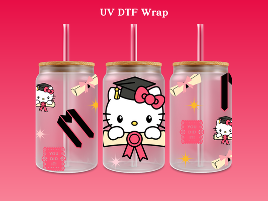 You Did It Graduation- HK  UV DTF Wrap