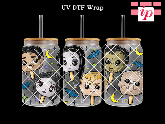 Popsicle Adam's UV DTF Cup Wrap