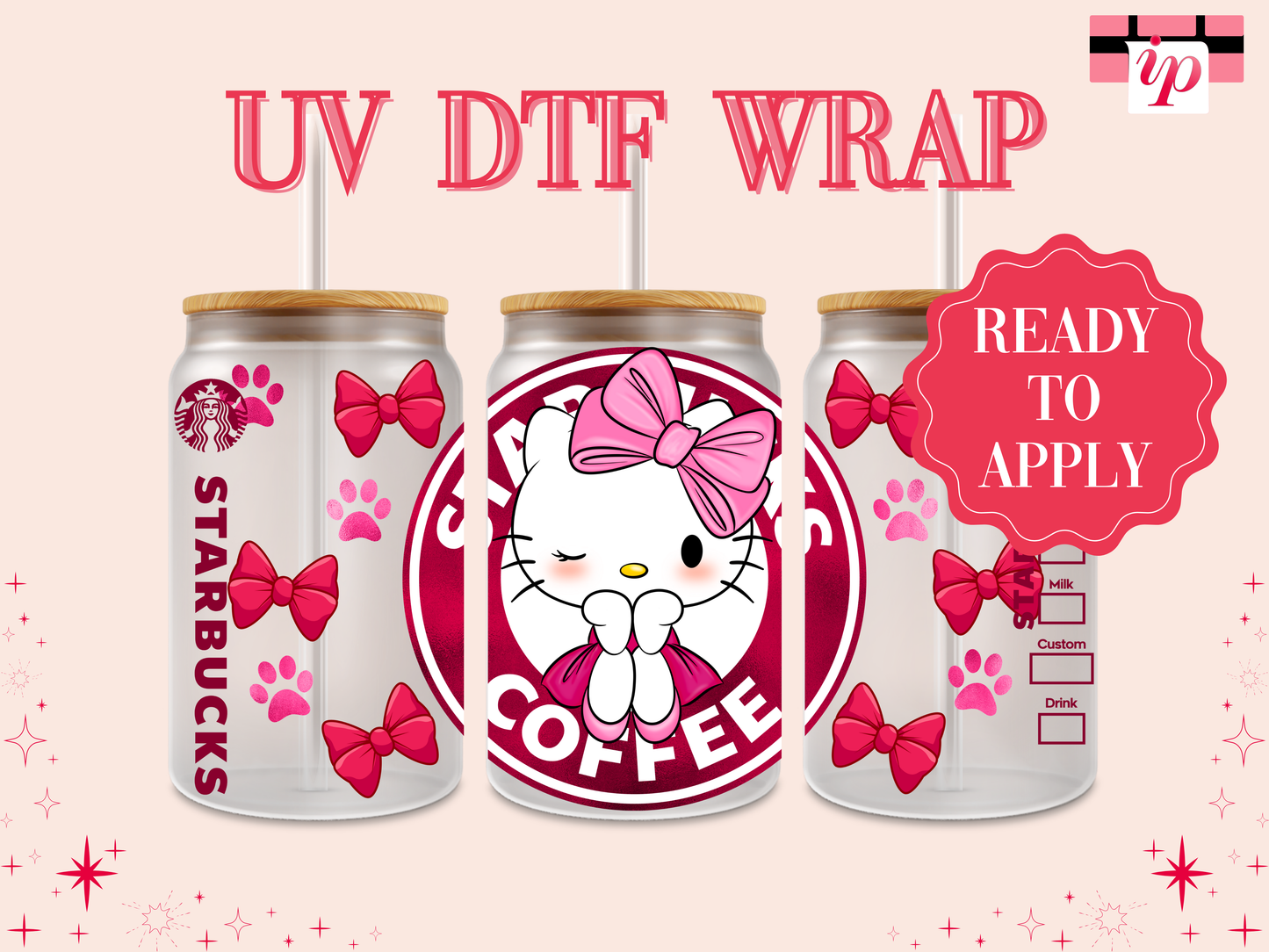 SB Characters UV DTF Wrap