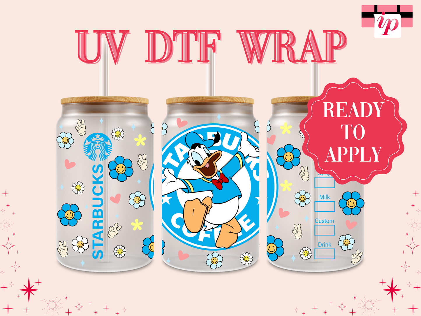 SB Characters UV DTF Wrap