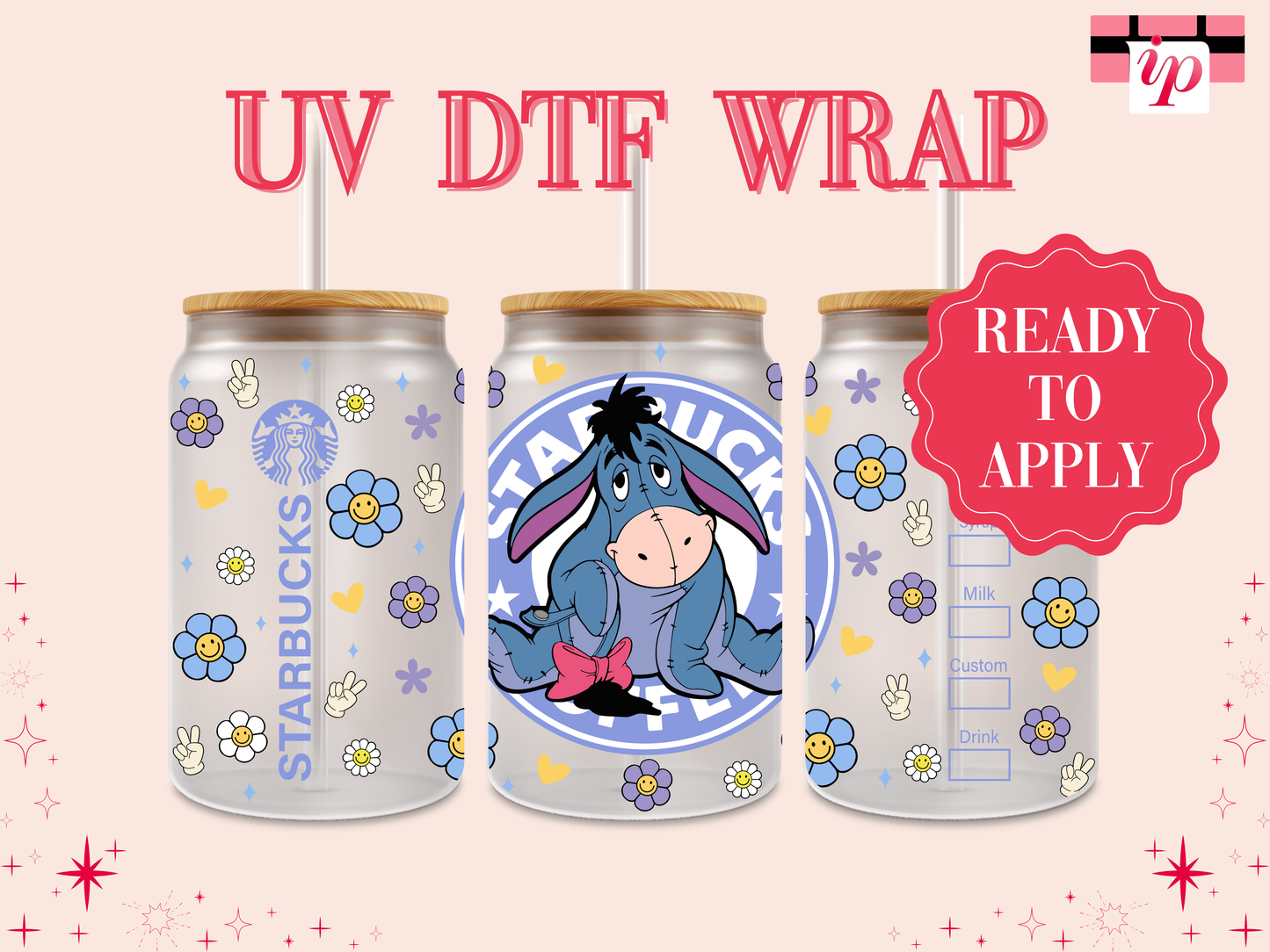 SB Characters UV DTF Wrap