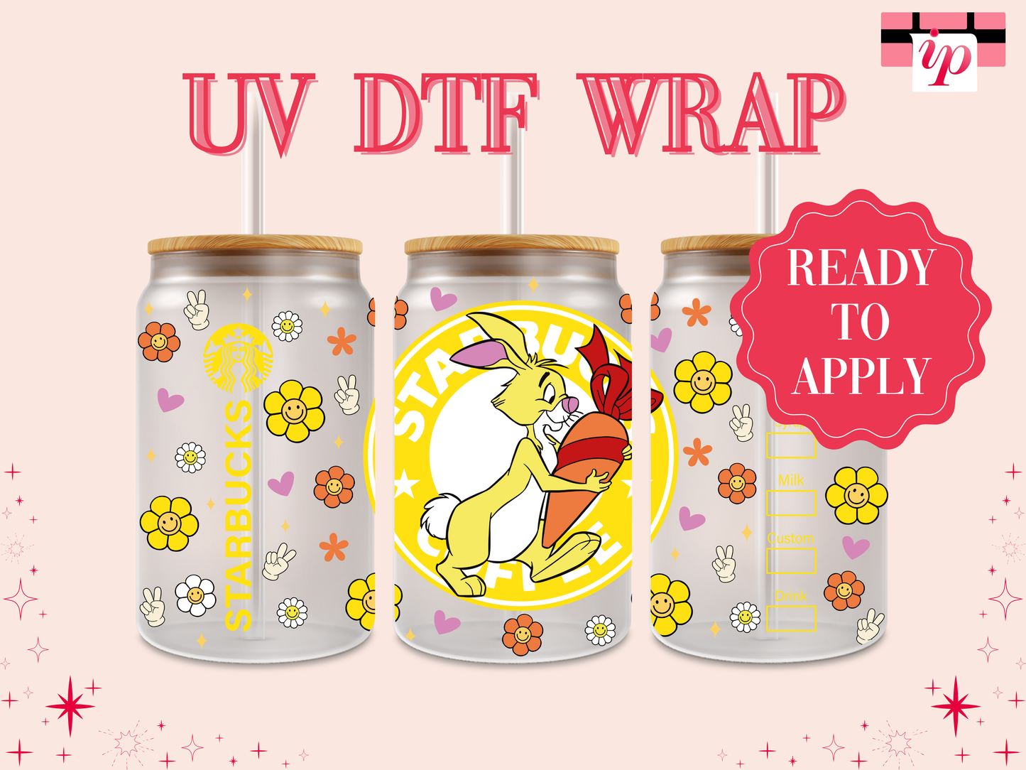 SB Characters UV DTF Wrap