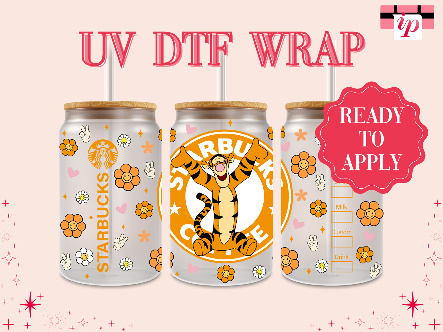 SB Characters UV DTF Wrap