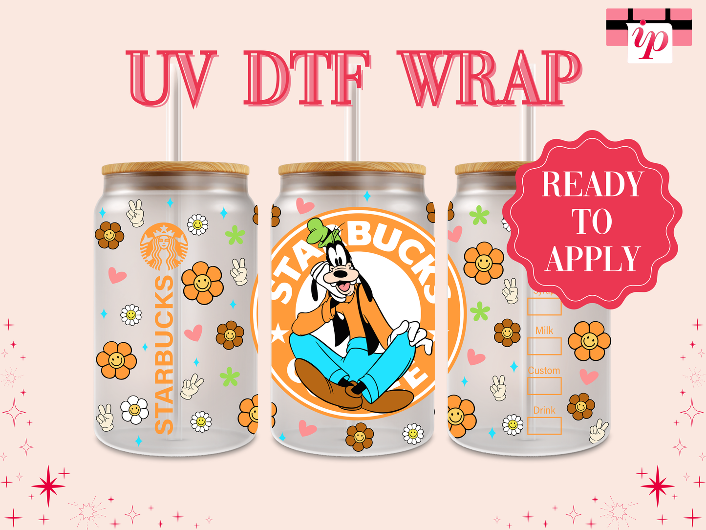 SB Characters UV DTF Wrap