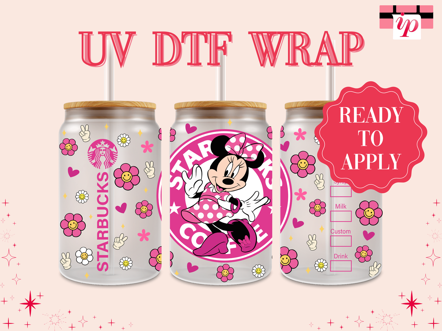 SB Characters UV DTF Wrap