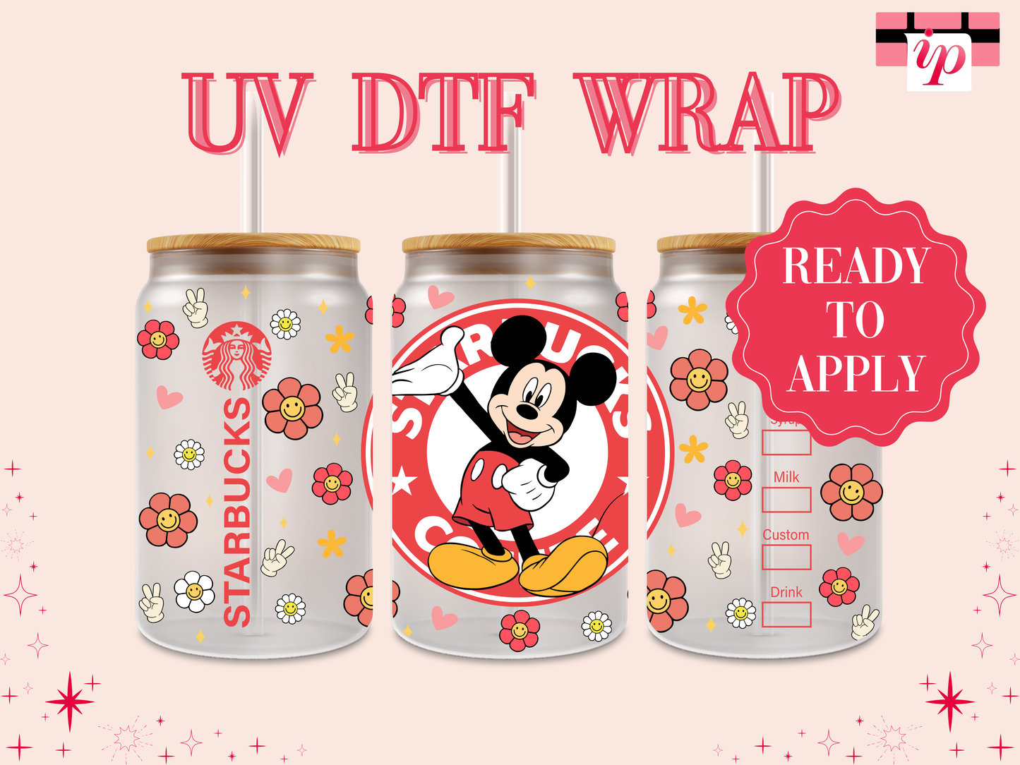 SB Characters UV DTF Wrap