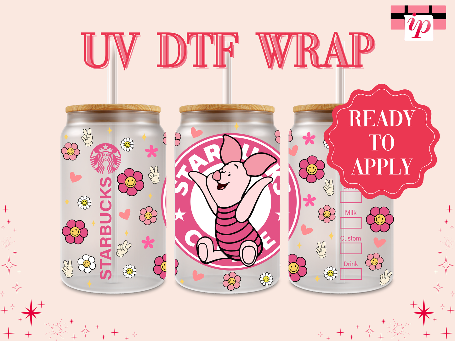 SB Characters UV DTF Wrap