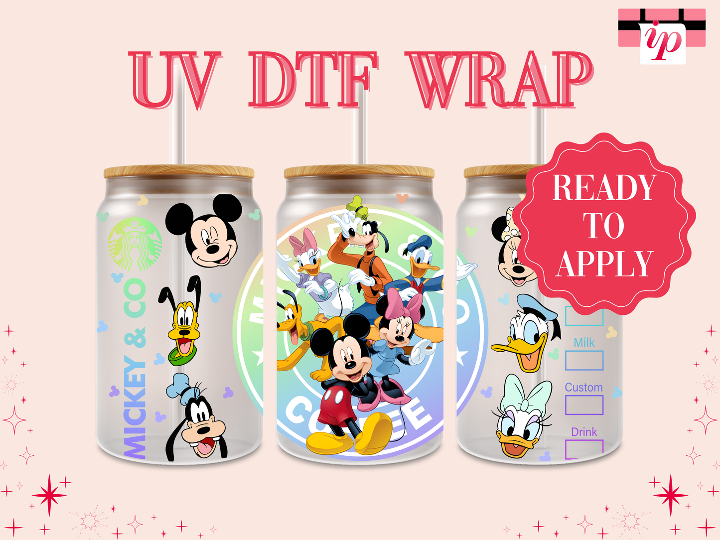 SB Characters UV DTF Wrap