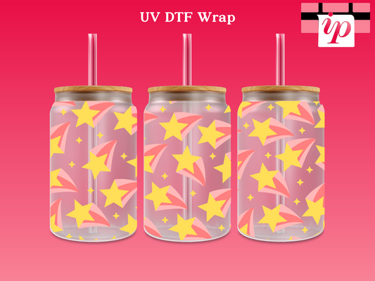 Shooting Stars UV DTF Wrap