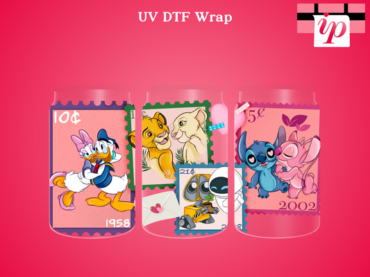 Love Stamps v1 UV DTF Wrap