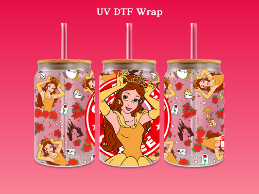 Starbucks Characters UV DTF Wrap